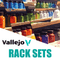 Official Acrylicos Vallejo Full Paint Range Rack Sets | Hobbyca Thailand