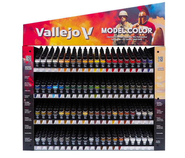 EX735FULL MODEL COLOR HOBBY RANGE - COMPLETE RANGE with DISPLAY RACK