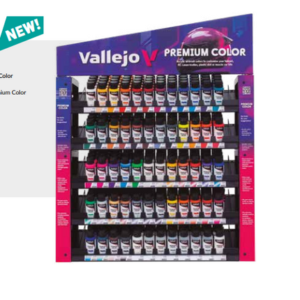 EX742FULL PREMIUM COLOR - COMPLETE RANGE with DISPLAY RACK