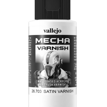 MECHA SATIN VARNISH 18ml / 60ml / 200ml