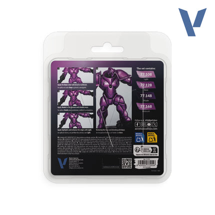 77255 Amethyst Purple Paint Set