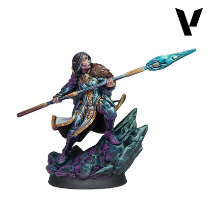 72202 Dark Future Set by Squidmar Miniatures - 12 Colors + Figure