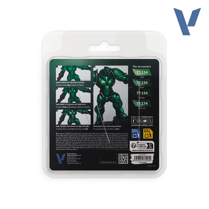 77257 Dusken Green Paint Set