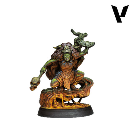72203 Fantasy Paint Set by Squidmar Miniatures - 12 Colors + Figure