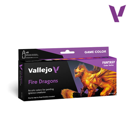 72196 Fire Dragons - 8 Colors Set