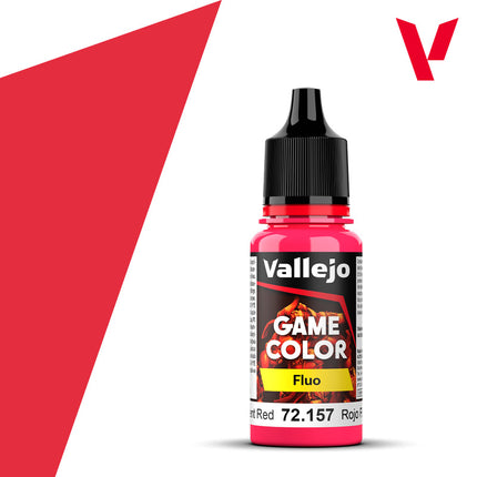 72157 Fluorescent Red 18ml