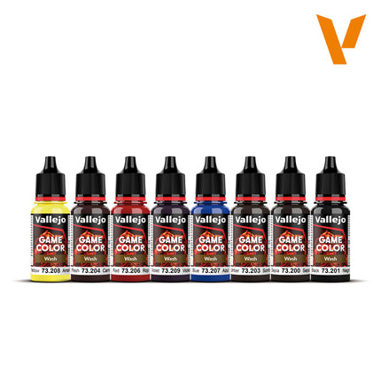 72190 Game Color Wash - 8 Colors Set