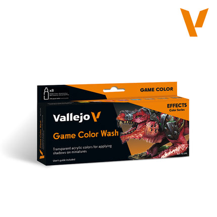 72190 Game Color Wash - 8 Colors Set