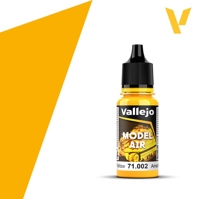 Vallejo 71002 Medium Yellow 18ml