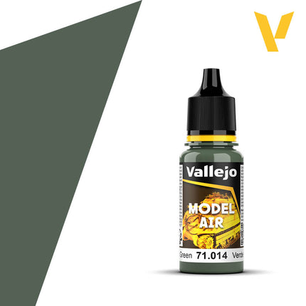 Vallejo 71014 Gunship Green 18ml