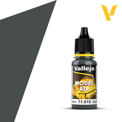Vallejo 71018 Black Green 18ml