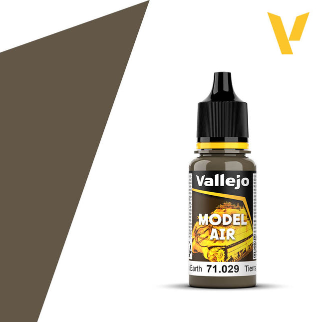 Vallejo 71029 Dark Earth 18ml