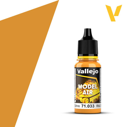 Vallejo 71033 Yellow Ochre RAL1006 18ml