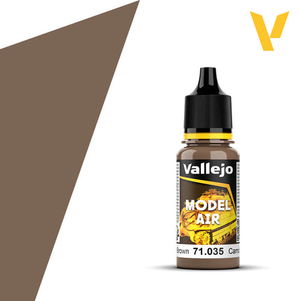 Vallejo 71035 Camouflage Pale Brown 18ml