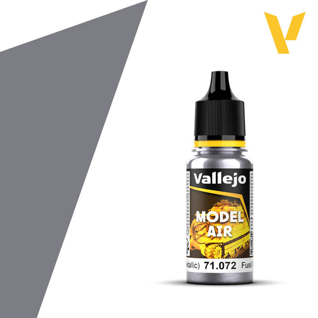 Vallejo 71072 Gun Metal Metallic 18ml