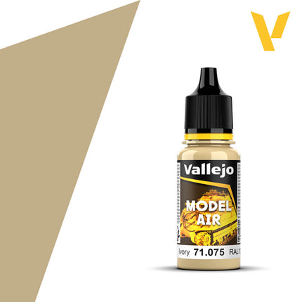 Vallejo 71075 Ivory RAL1001 18ml
