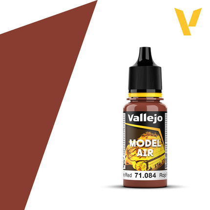 Vallejo 71084 Fire Red 18ml