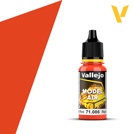 Vallejo 71086 Light Red 18ml