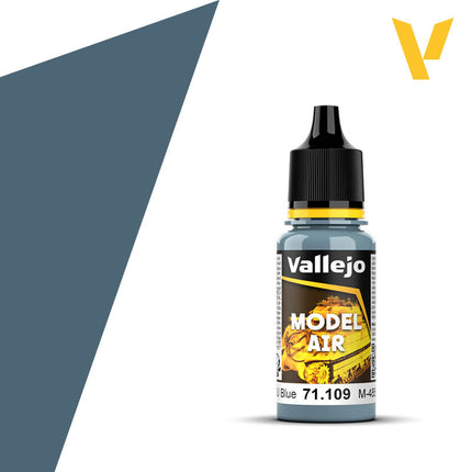 Vallejo 71109 Faded P.R.U Blue | M485 Blue Gray 18ml