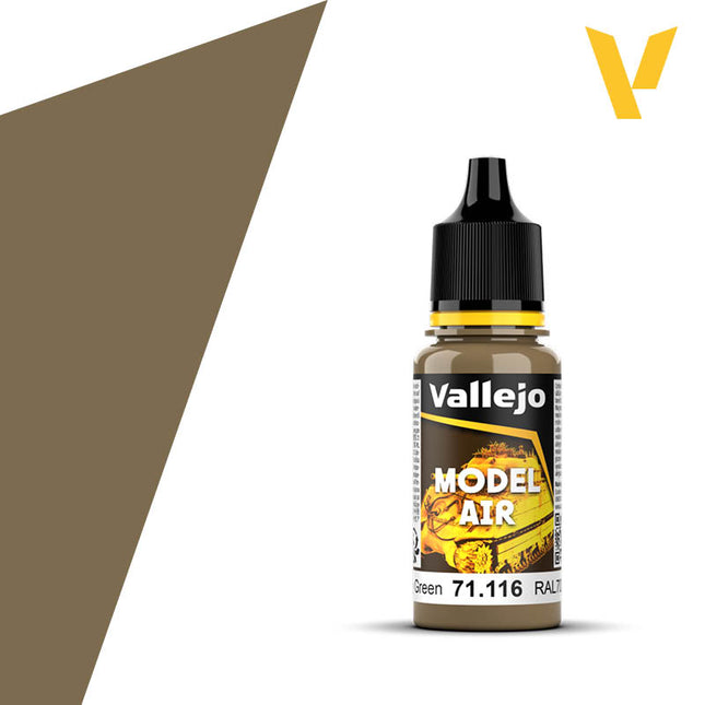 Vallejo 71116 Camouflage Grey Green RAL7008 18ml