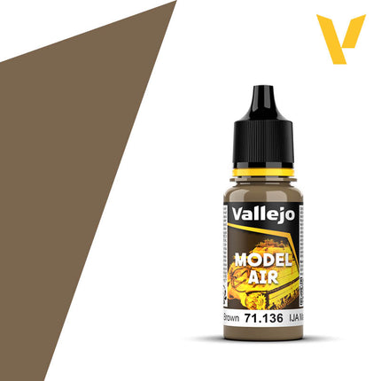 Vallejo 71136 IJA Earth Brown 18ml