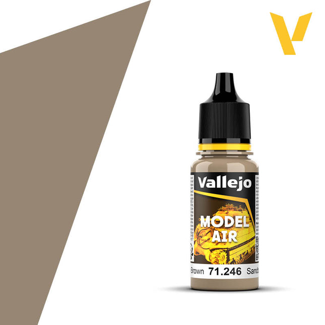 Vallejo 71246 Yellow Brown RAL8031 18ml