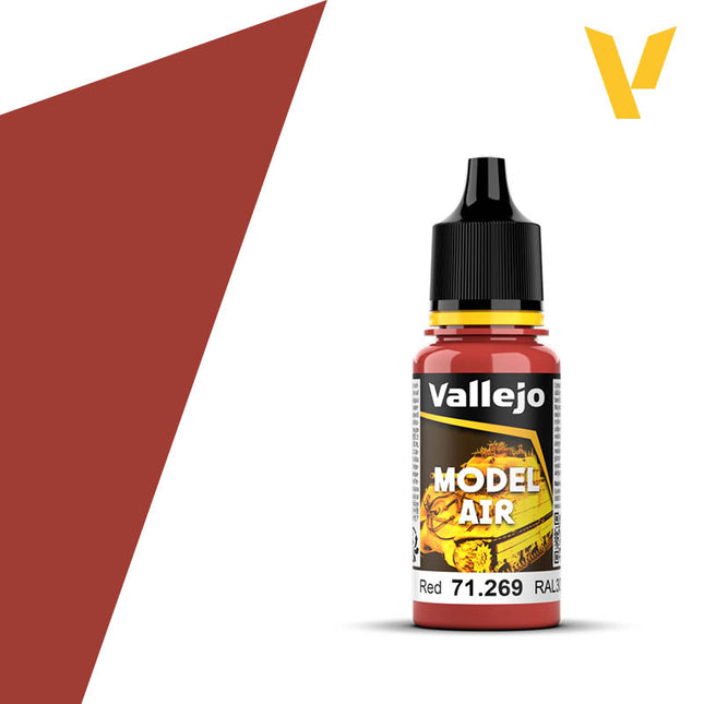 Vallejo 71269 Red RAL3000 18ml