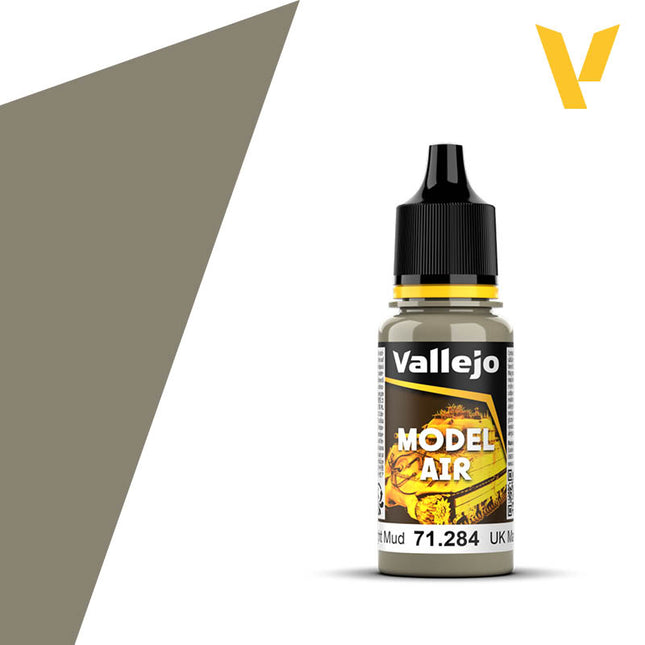Vallejo 71284 UK Light Mud 18ml