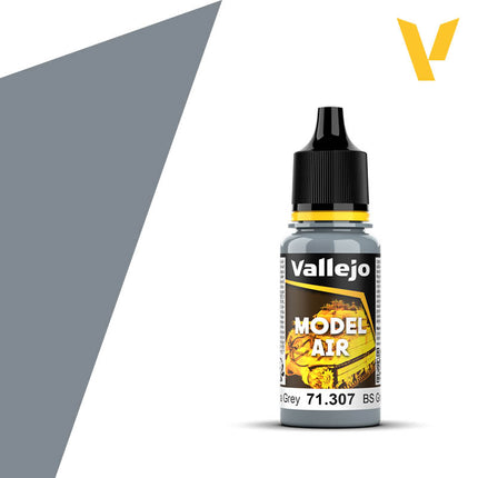 Vallejo 71307 BS Medium Sea Grey 18ml
