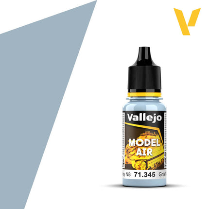 Vallejo 71345 Russian AF Grey N.8 18ml