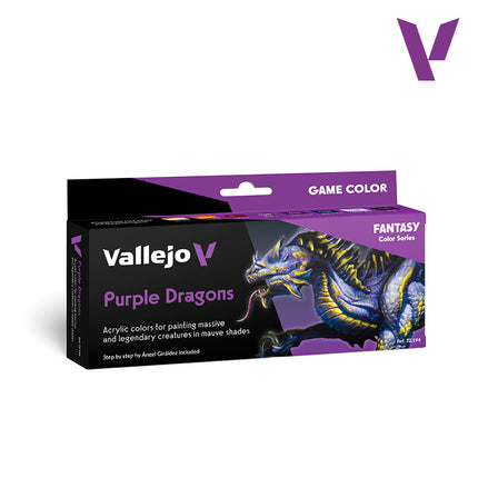 72194 Purple Dragons - 8 Colors Set