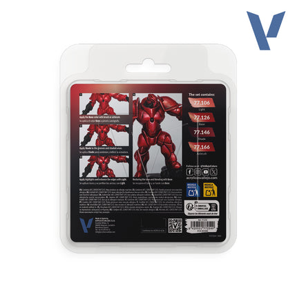 77254 Ruby Red Paint Set