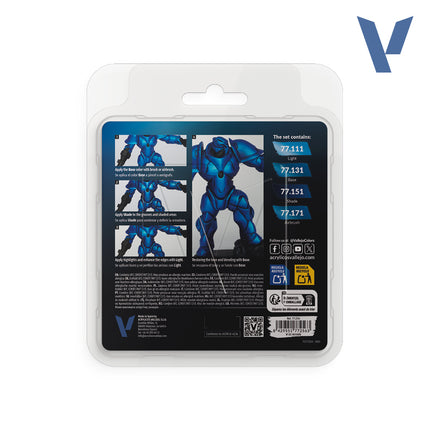 77256 Sapphire Blue Paint Set