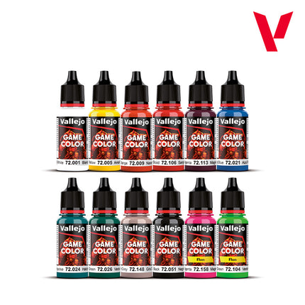 72313 Sci-Fi Paint Set by Angel Giraldez - 12 Colors + Figure
