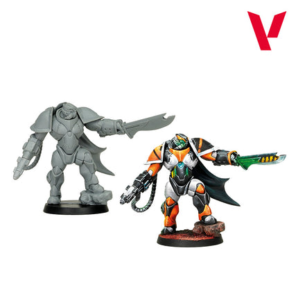 72313 Sci-Fi Paint Set by Angel Giraldez - 12 Colors + Figure