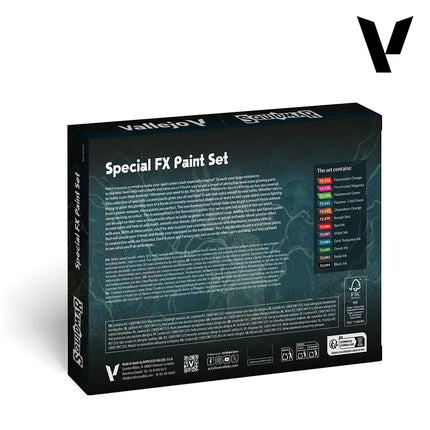 72207 Special FX Paint Set by Squidmar Miniatures - 12 Colors